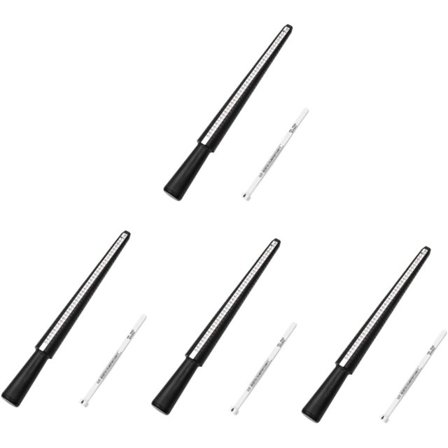 4 sets Mandrel Sizer Gauge Measure Measuring Tool Practical Ring Size