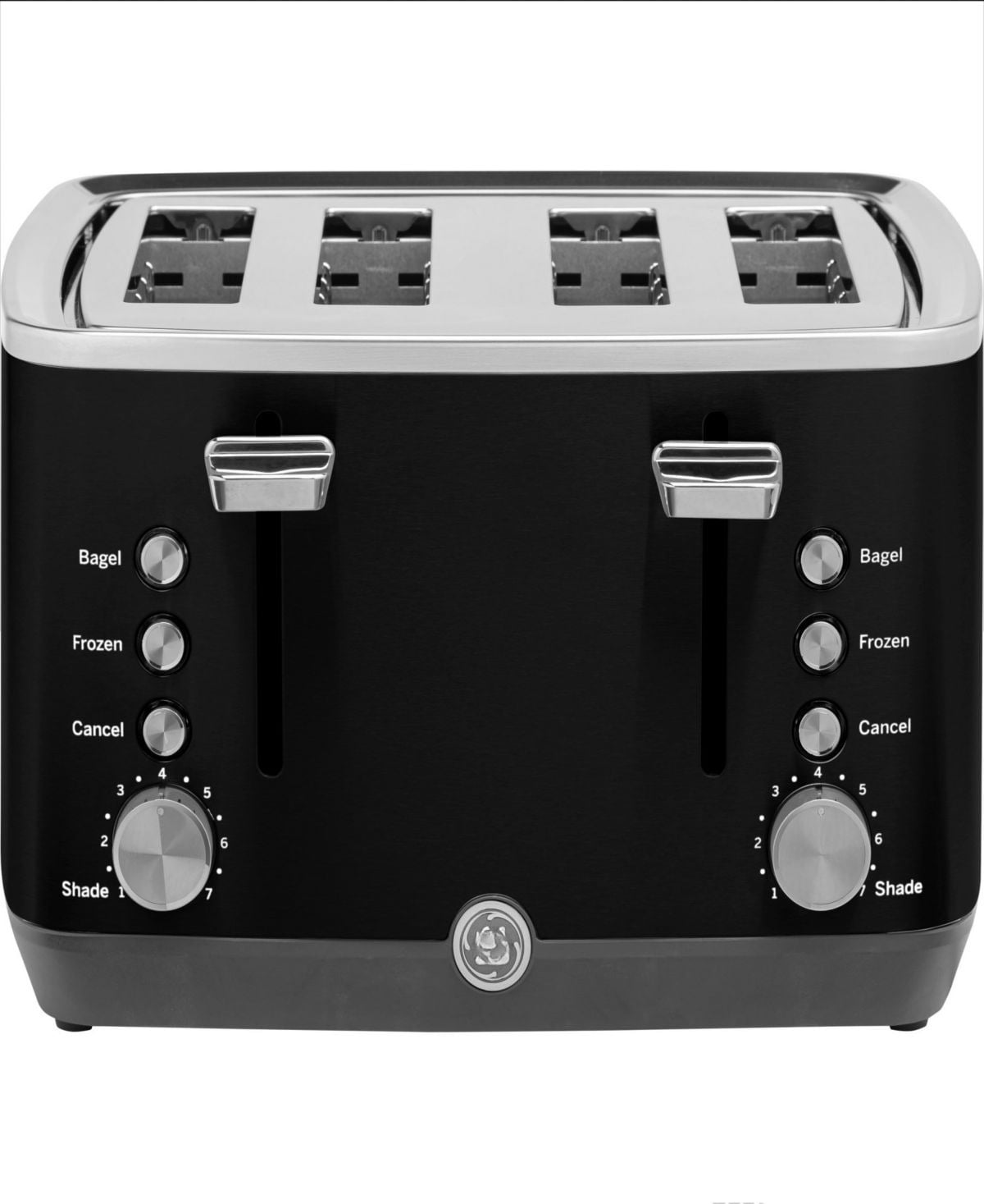 4 - slice toaster with separate controls and extra - wide slots