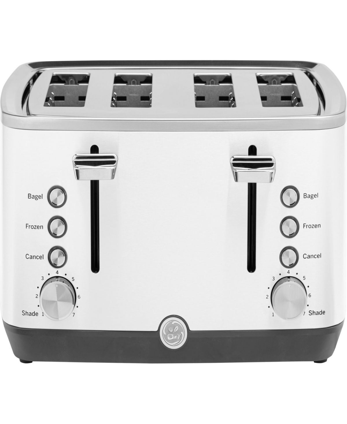 4 - slice toaster with separate controls and extra - wide slots