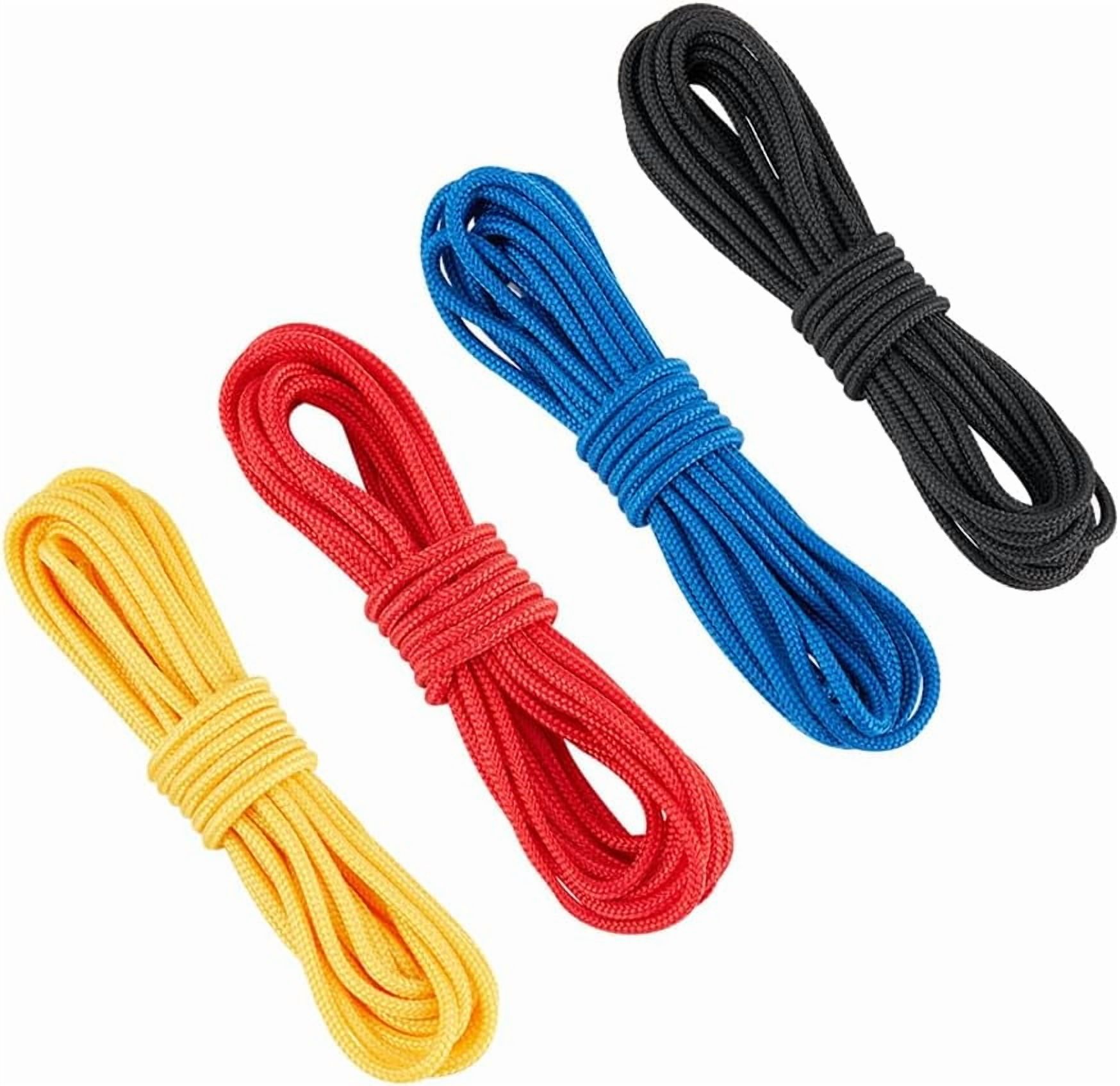 4 style PP Rope 4pcs Metallic Wire Twist Ties for Bracelet Making Mixed ...