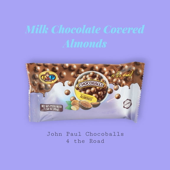 4 the Road - JP ChocoBalls Almond - Milk Chocolate - 12 Pack