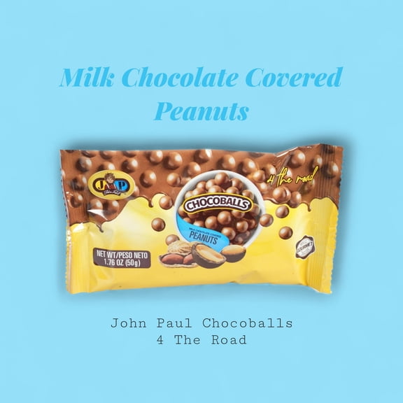 4 the Road - JP ChocoBalls Peanut - Milk Chocolate - 12 Pack