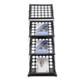 Shangmakel Shangmakel4-tier Book Display Shelf, Foldable Magazine Stand ...