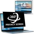thumbnail image 1 of 4-way 360°Laptop Privacy Screen For 14 Inch 16:10 Computer, Removable Laptop Monitor, Anti Glare And Blue Light, Compatible With HP Lenovo Asus Thinkpad, 1 of 5