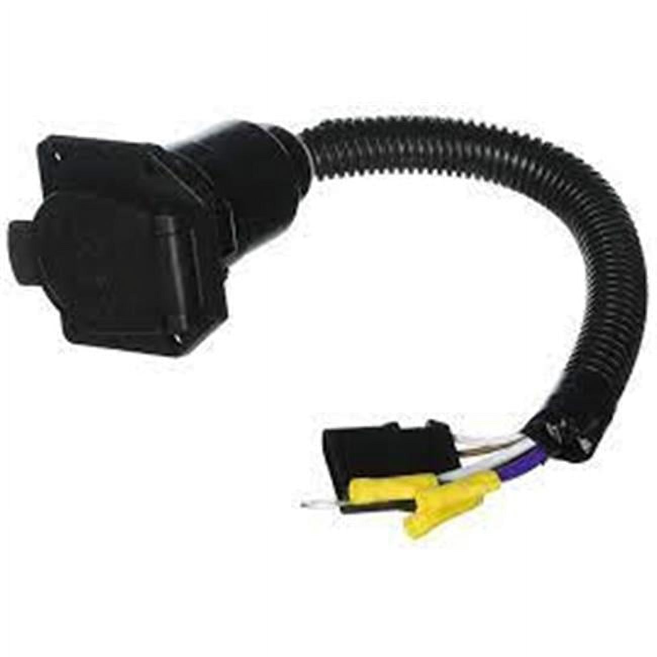 4way Flat to 7way RV Socket Adapter Harness