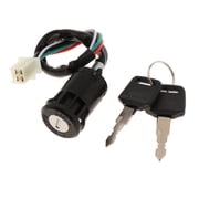4-wire Universal Motorcycle Ignition Ignition Switch With Keys For