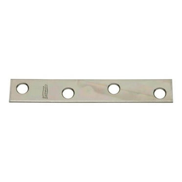 4 x 0.62 in. Mending Steel Brace, Zinc Plated