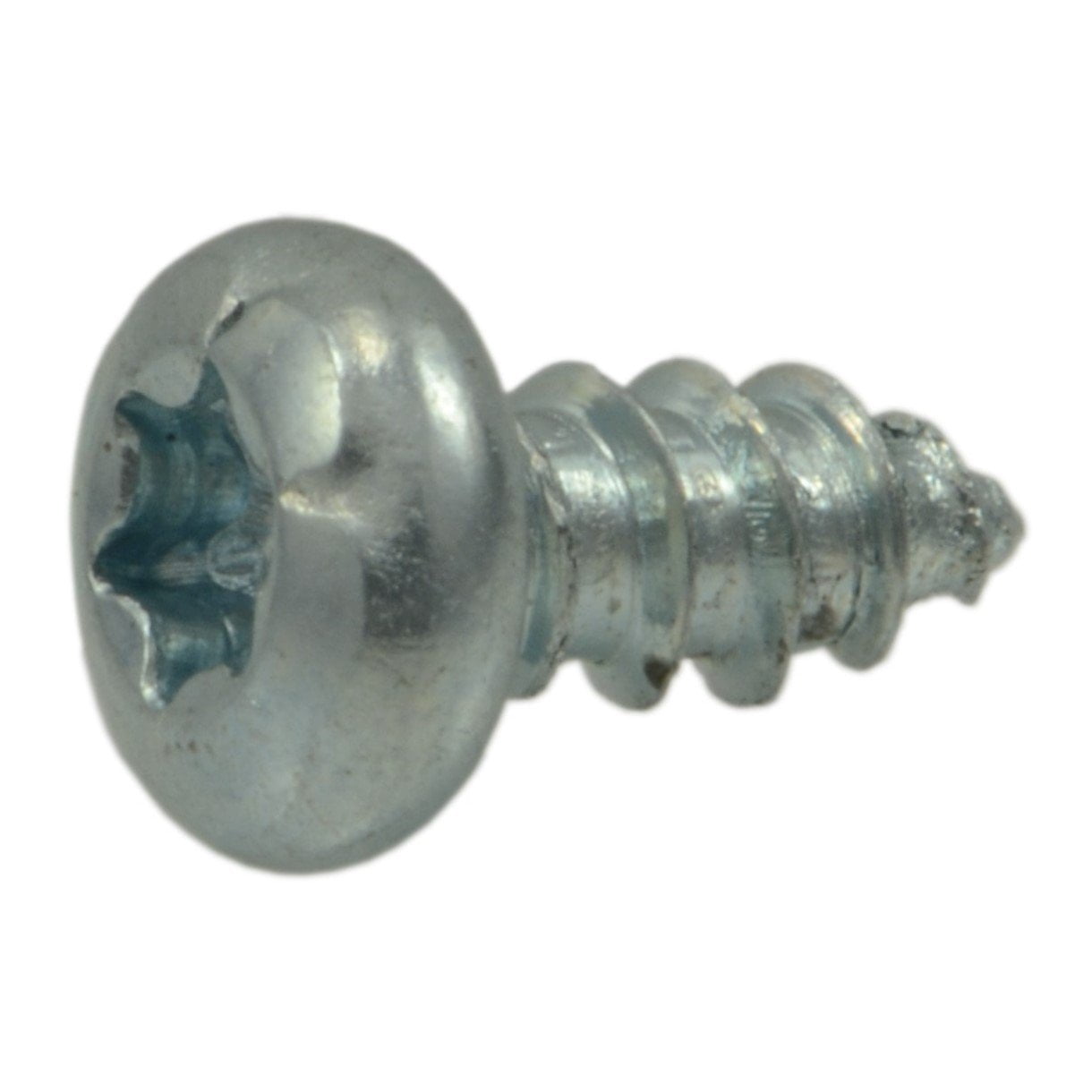 #4 x 1/4" Zinc Plated Steel Star Drive Pan Head Sheet Metal Screws (40 pcs.)