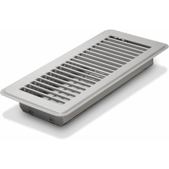 4" x 10" Floor Register Heavy Duty Steel Floor Air Vent Cover with Adjustable Airflow for Home Floor 1 Pack