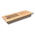 thumbnail image 1 of 4 x 10 Red Oak Wood Register - Drop In Style (Unfinished), 1 of 8