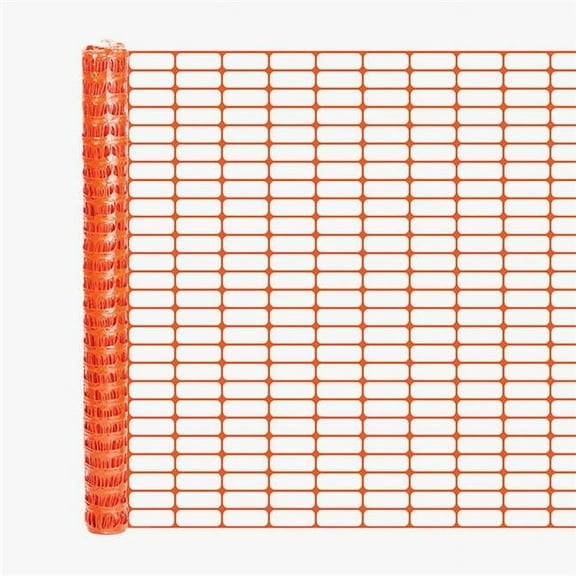 4 x 100 ft. Economy Barrier Fence - Orange