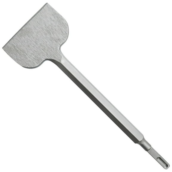 4 x 11 in Heavy Duty Chisel, Steel Alloy Chisel Bit for Electric Hammer, Wide Blade for Fast Tile Removal, Brick Wall, Concrete