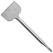 4 x 11 in Heavy Duty Chisel, Steel Alloy Chisel Bit for Electric Hammer, Wide Blade for Fast Tile Removal, Brick Wall, Concrete