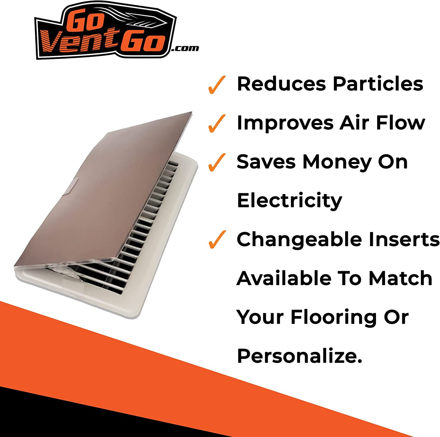 4 x 12 Vent Deflector