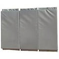 thumbnail image 1 of 4 x 12 ft. Folding Backstop Padding, Gray, 1 of 1