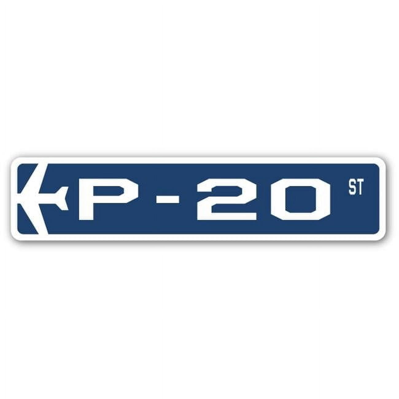4 x 18 in. Air Force Aircraft Military Street Sign - P-20 - Walmart.com