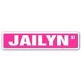 thumbnail image 1 of 4 x 18 in. Childrens Name Room Street Sign - Jailyn, 1 of 1
