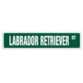 thumbnail image 1 of 4 x 18 in. Labrador Retriever Street Sign, 1 of 1