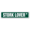 thumbnail image 1 of 4 x 18 in. Stork Lover Street Sign - Maternity Animal Bird Baby Bundle, 1 of 1