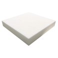 4" x 27" x 36" High Density Upholstery Foam Cushion (Seat Replacement