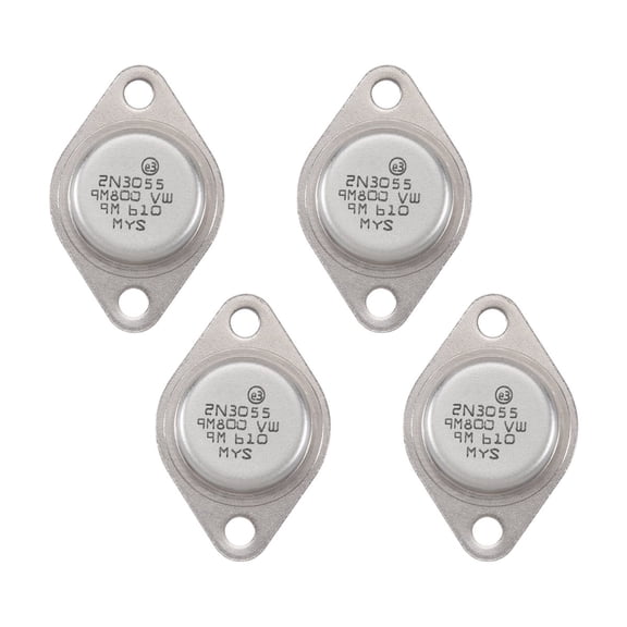4 x 2N3055 15A 60V NPN AF Audio Power Transistor TO-3