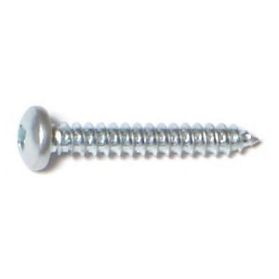 #4 x 3/4" Zinc Square Drive Pan Head Sheet Metal Screws (100 pcs.)
