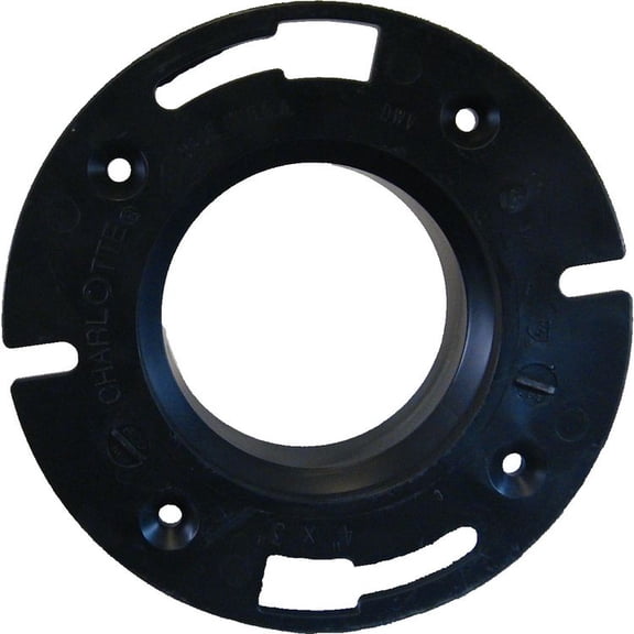 4 x 3 Inch ABS Closet Flange, ABS Construction