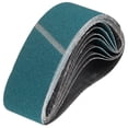 thumbnail image 1 of 4 x 36 Inch Sanding Belts, 9 Pcs 36/60/100 Grit Zirconia Abrasive Belt Sander File Belt for Woodworking, Metal Polishing, Knife Sharpener, 1 of 6