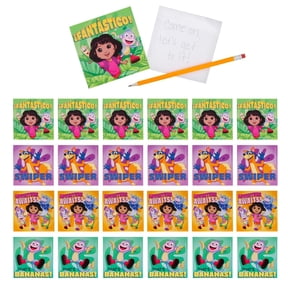 4" x 4" Dora the Explorer Character Paper Notepads – 24 Pc.