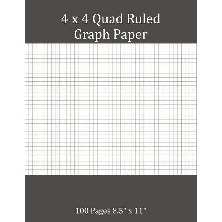 Ruled Graph Paper - 8.5 x 11