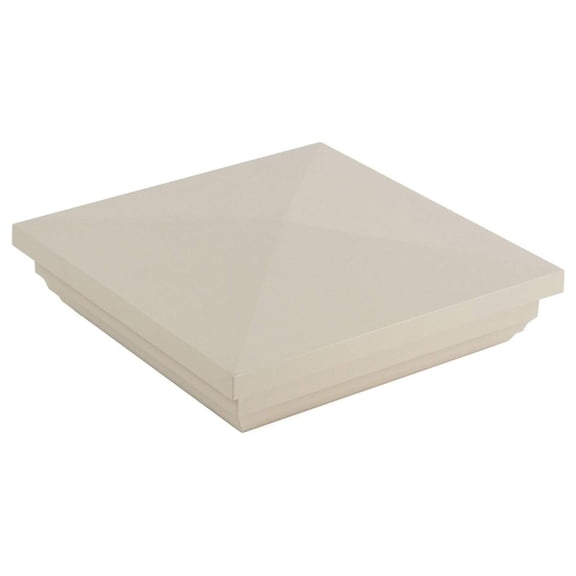 4" x 4" Square Post /Tan (Almond) (2 Pack)