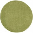 thumbnail image 1 of 4 x 4 ft. Green Non Skid Indoor & Outdoor Round Area Rug - Green - 4 x 4 ft., 1 of 1