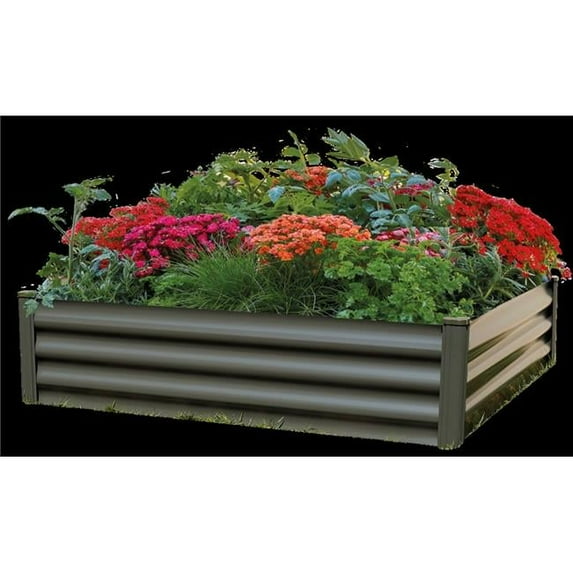 4 x 4 ft. Square Raised Garden Bed