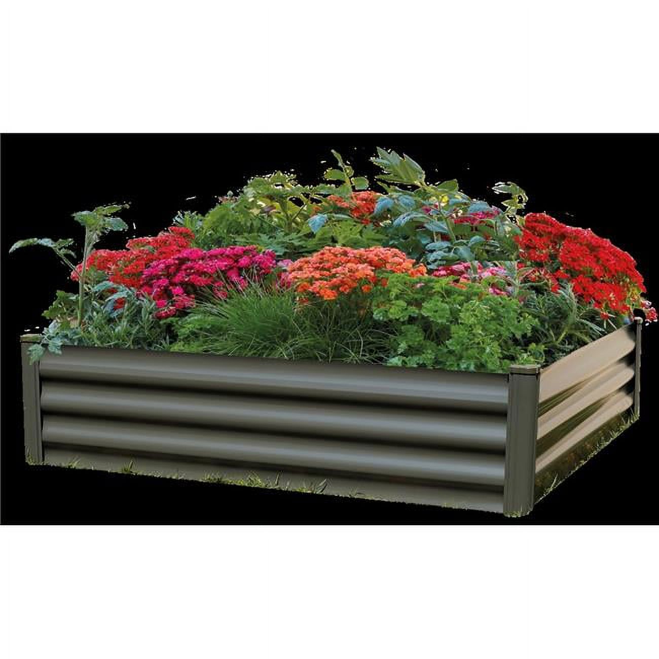 4 x 4 ft. Square Raised Garden Bed
