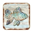 thumbnail image 1 of 4 x 4 in. Fish Coastal Wooden Cork Coasters Gift - Set of 4, 1 of 1