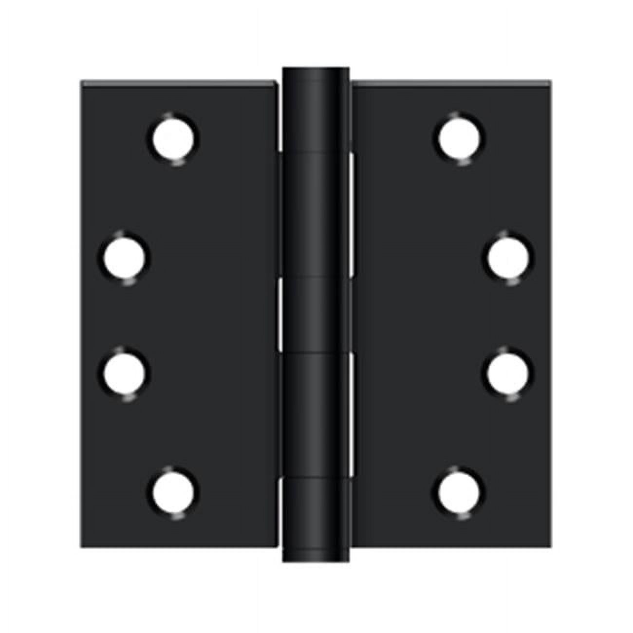 4 x 4 in. Heavy Duty Square Hinge, Paint Black