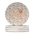 thumbnail image 1 of 4 x 4 in. Unisex Chihuahua No.1 Merry Christmas Large Sandstone Coasters - Pack of 4, 1 of 1