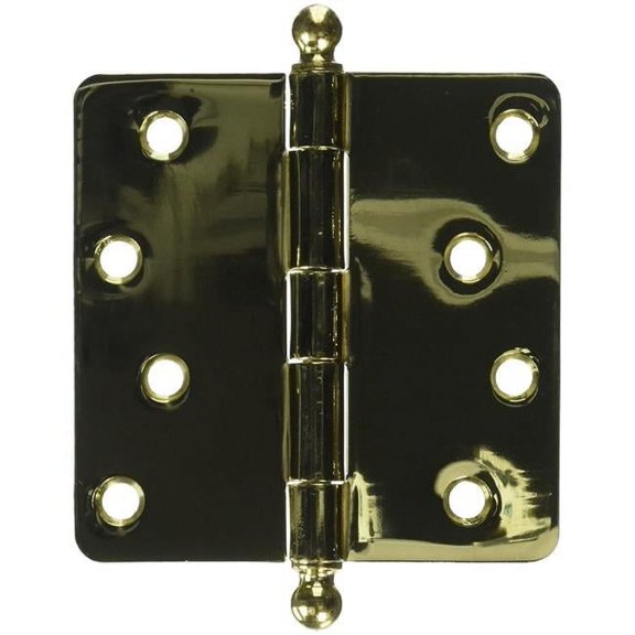 4 x 4 x 0.25 in. Radius Hinge Residential Steel-US3