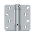 thumbnail image 1 of 4 x 4 x 0.25 in. Spring Hinge, Brushed Chrome, 1 of 1