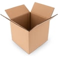thumbnail image 1 of 4 x 4 x 4 Cardboard Paper Boxes Mailing Packing Shipping Box Corrugated Carton (150-PACK), 1 of 6