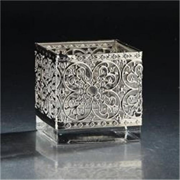 4 x 4 x 4 in. Square Glass, Clear