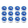 thumbnail image 1 of 4 x 4 x 4 in. Water Filter Cartridge for Inflatable Hot Tub Spa, Blue - Pack of 12, 1 of 1