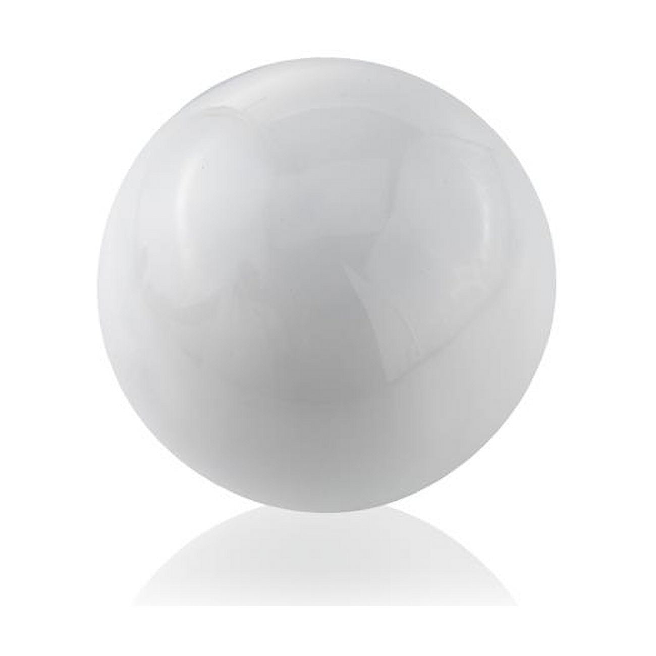 4 x 4 x 4 in. White Aluminum Sphere - Walmart.com