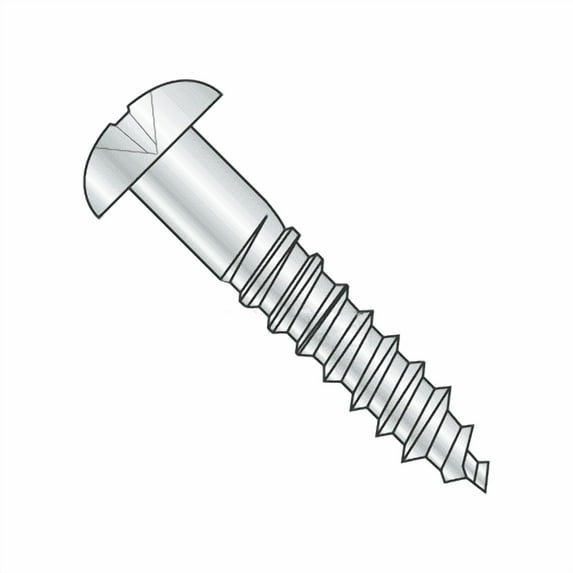 #4 x 5/8" Wood Screws / Phillips / Round Head / Brass (Quantity: 100 pcs)