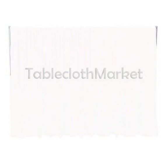 4 x 5 ft Backdrop Background FOR PIPE AND DRAPE DISPLAYS Polyester 24 COLORS", (Color: White)