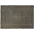 thumbnail image 1 of 4â€™ x 6â€™ Black Distressed Tribal Area Rug, 1 of 2