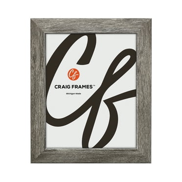 4 x 6 Gray Barnwood Picture Frame Rustic Bauhaus Series