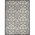 thumbnail image 1 of 4â€™ x 6â€™ Gray and Charcoal Indoor Outdoor Area Rug, 1 of 7