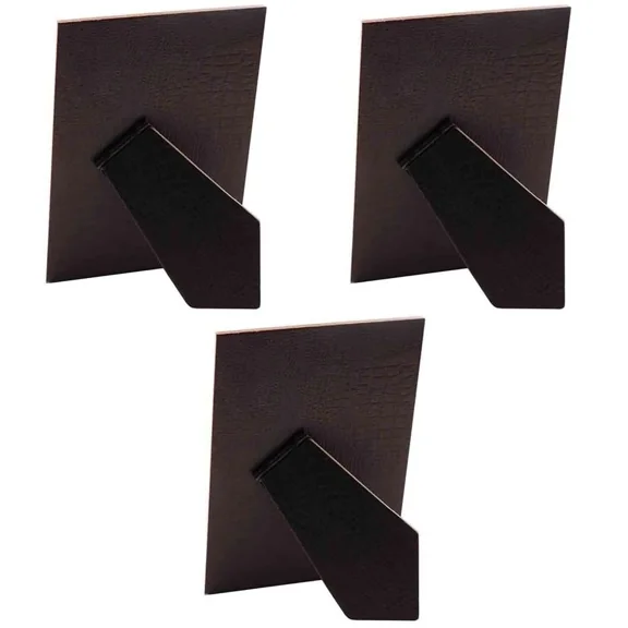 4" x 6" Lizard Finish Easel Back for Art Glass, Picture Frames, & All Craft Projects, 3 Pack