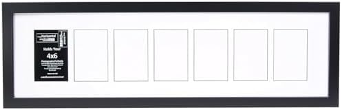4” x 6” Multiple Opening Picture Frame Collage with 7 holes, Manhattan ...